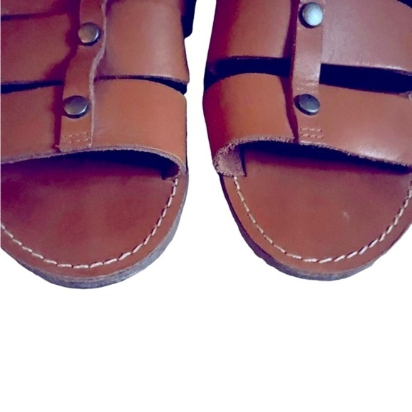 MADEWELL Tan Rowan Sandals - Picture 4 of 9